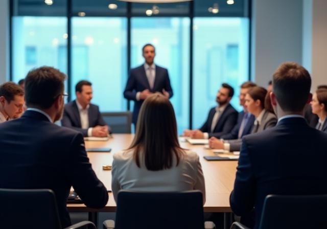 Professional financial workshop setting in Johannesburg